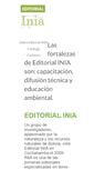 Mobile Screenshot of editorial-inia.com