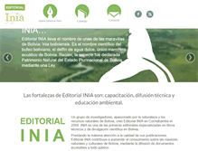 Tablet Screenshot of editorial-inia.com